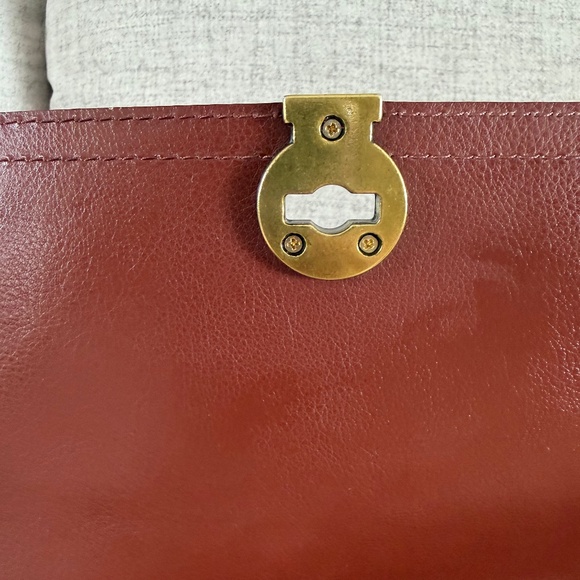 Fossil Amelia Convertible Backpack Dark Red Leather - Picture 8 of 16